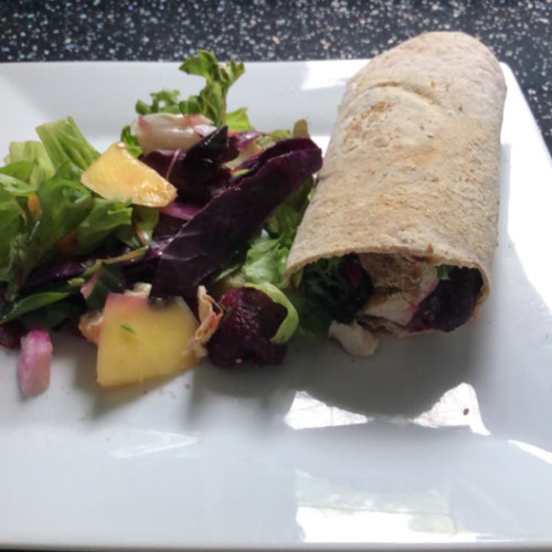 Home made flatbread